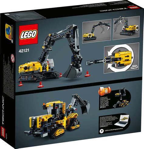 heavy duty excavator|lego 42121 digger set.